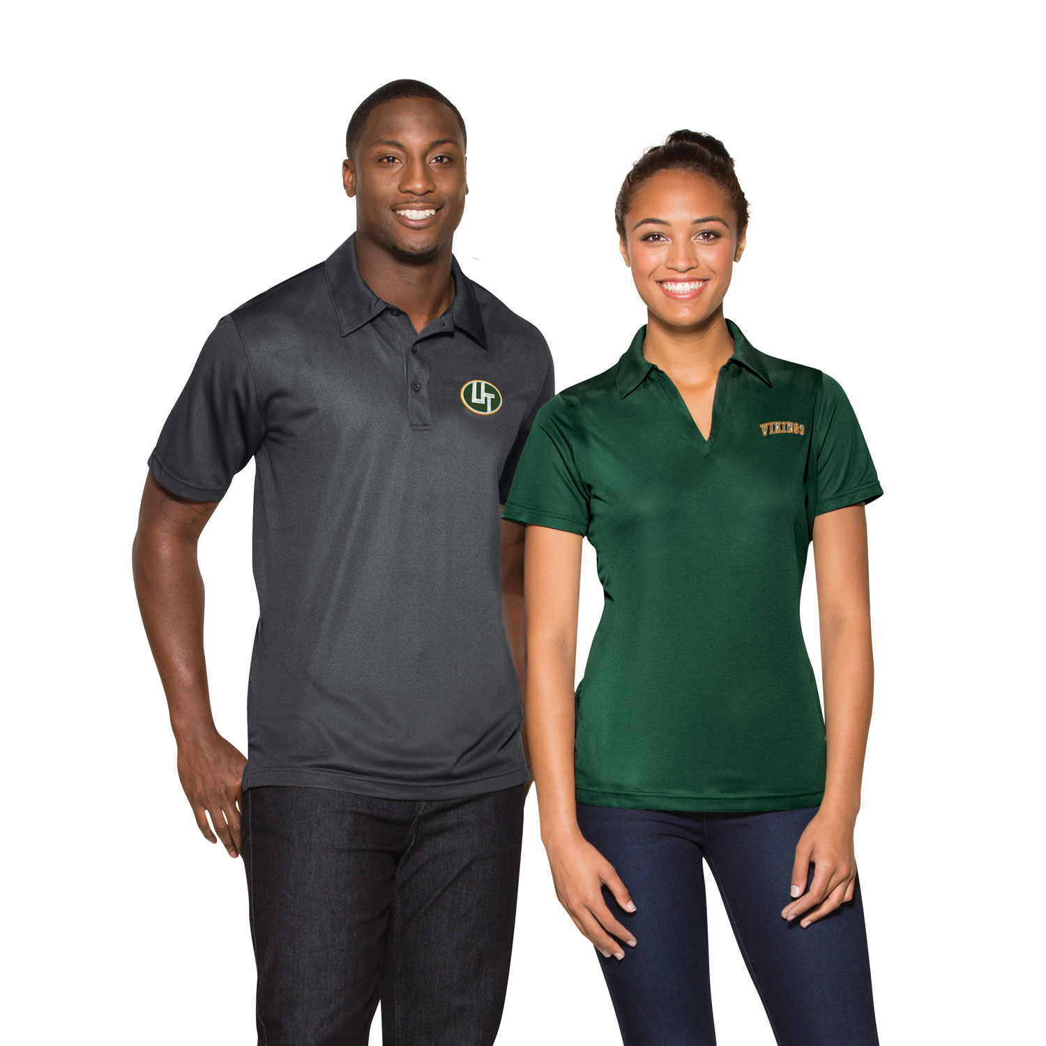 Sport-Tek® Polo shirts Men and Women Styles: Active Textured with  Embroidery Included – Cherie4art Commercial Embroidery