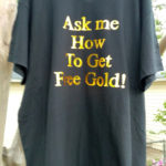 Gold Foil Shirt Printing